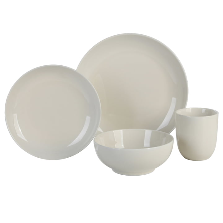 Mix & Match servies, 4- Collection, crème in de Collection