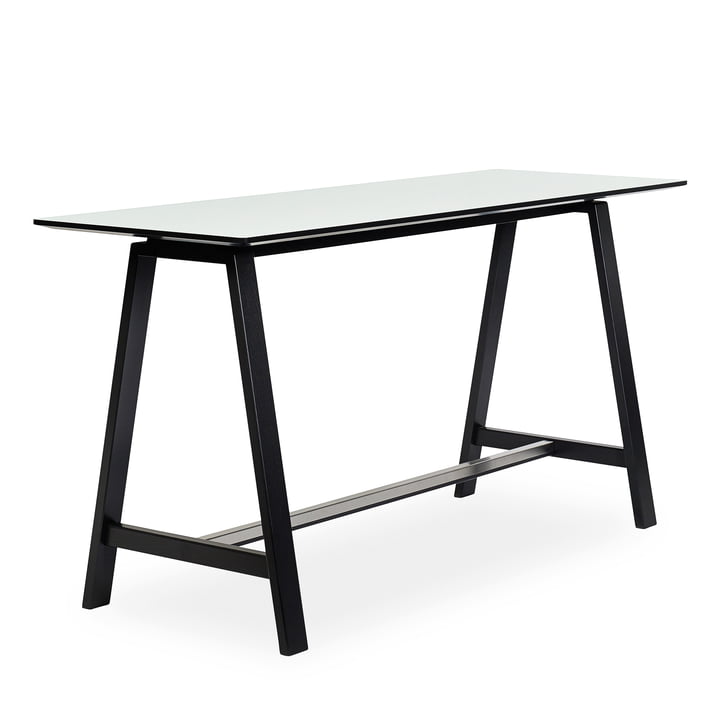 Andersen Furniture - HT1 hoge tafel 216 x 75 H 108 cm, zwart / wit