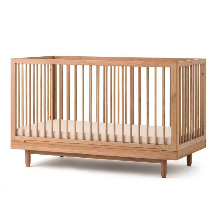 Pure babybed, 70 x 140 cm, eiken van Nobodinoz