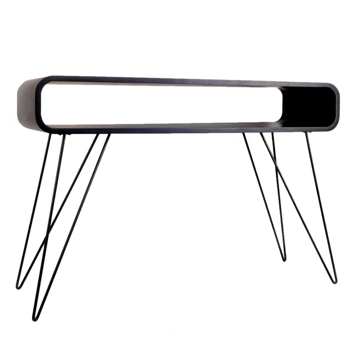 Metro Sofa Table , zwart / zwart van XLBoom