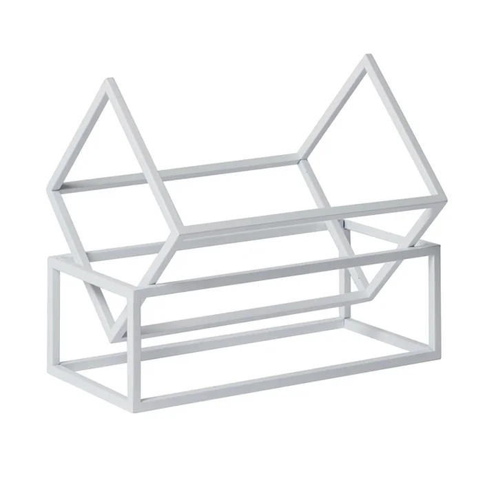 Boekenstandaard van Kristina Dam Studio in het wit
