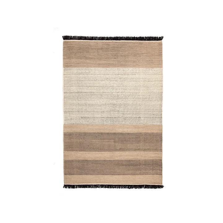 Tres Stripes 170 x 240 cm van nanimarquina in zwart