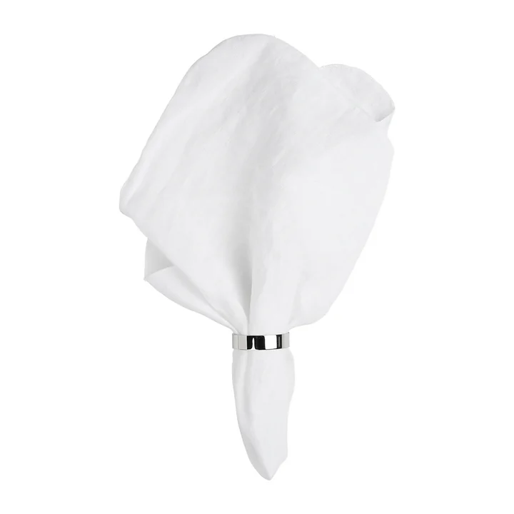 Gracie servet, 45 x 45 cm, wit van Broste Copenhagen