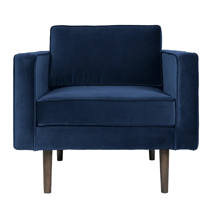 Broste Copenhagen - Wind Fauteuil, insignes blauw