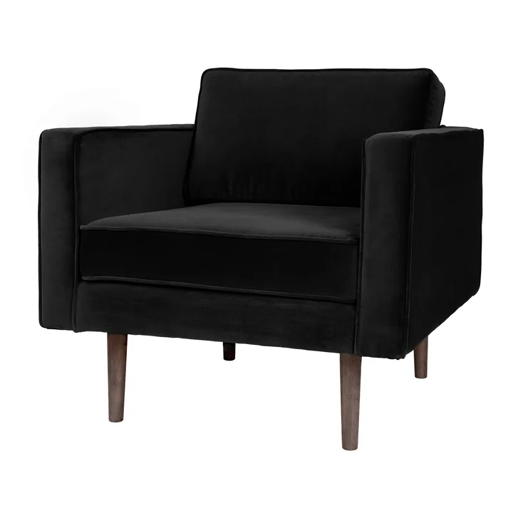 Broste Copenhagen - Wind Fauteuil, zwart