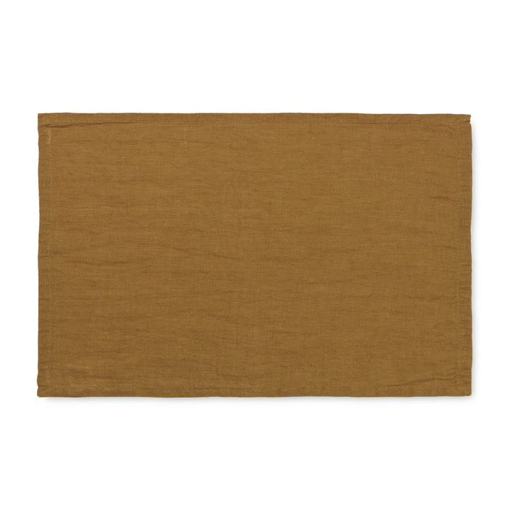 Linnen placemat, 50 x 30 cm, suiker kelp (set van 2) door ferm Living