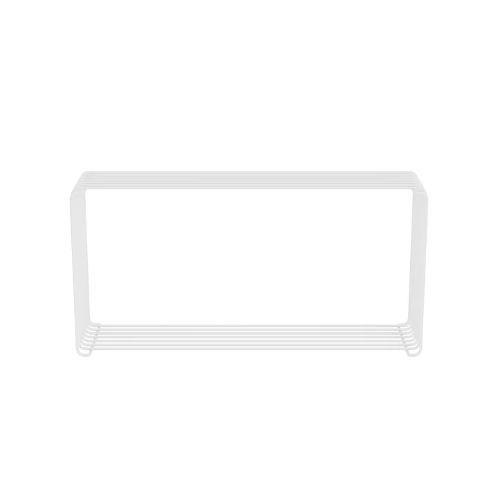 Panton Wire Extended Plank 18,8 cm, wit uit Montana.