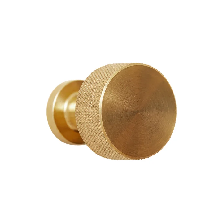 Angle Haak Ø 3 cm, voor Angle Krukje, messing van Form & Refine