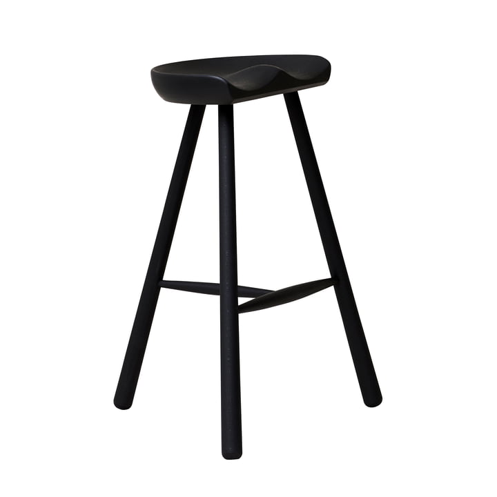 Shoemaker Chair, Nr. 68, Beuken zwart van Form & Refine