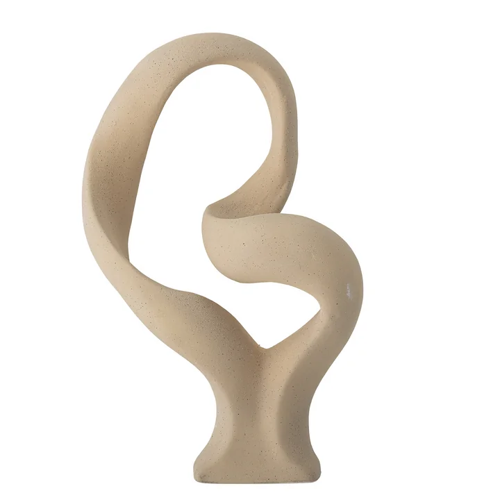 Berhan decoratief sculptuur, steengoed natuur van Bloomingville .