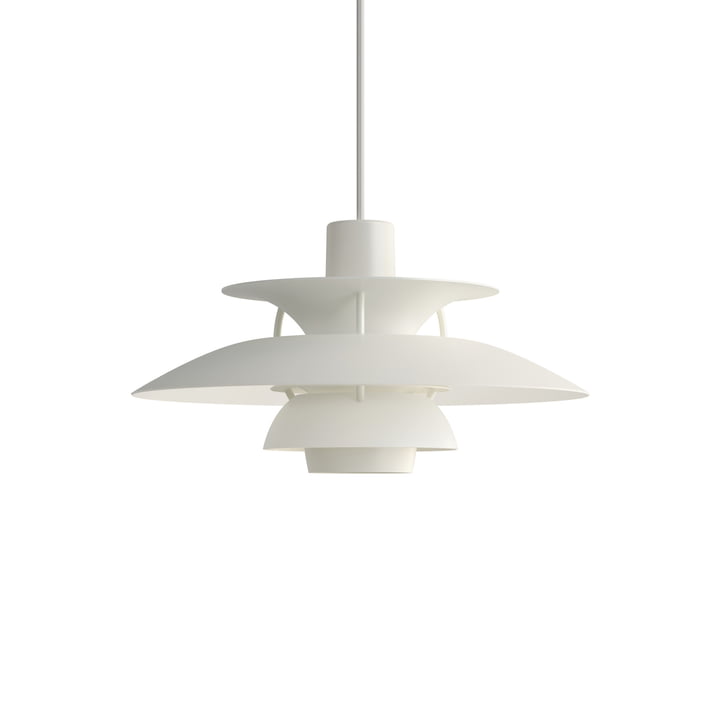 PH 5 Mini hanglamp, monochrome white van Louis Poulsen .