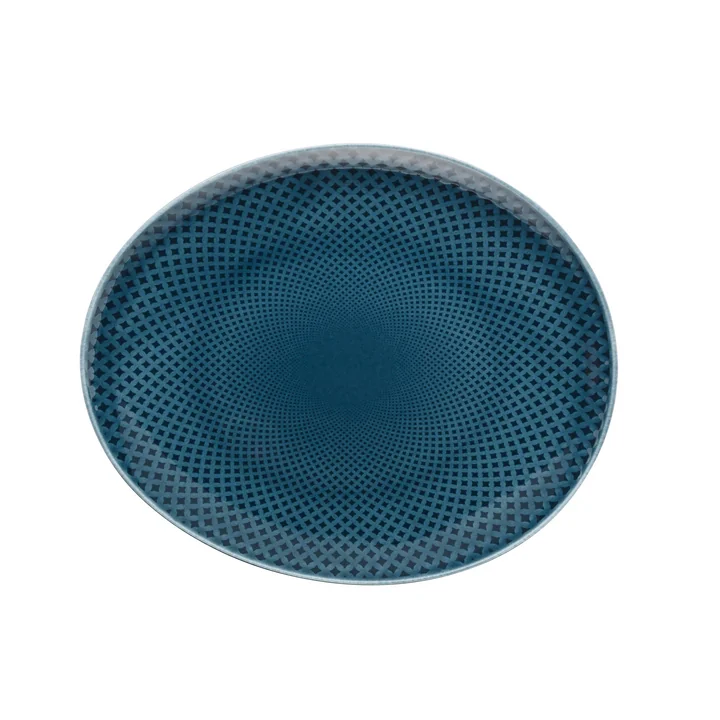 Junto bord Ø 22 cm plat, ocean blue van Rosenthal