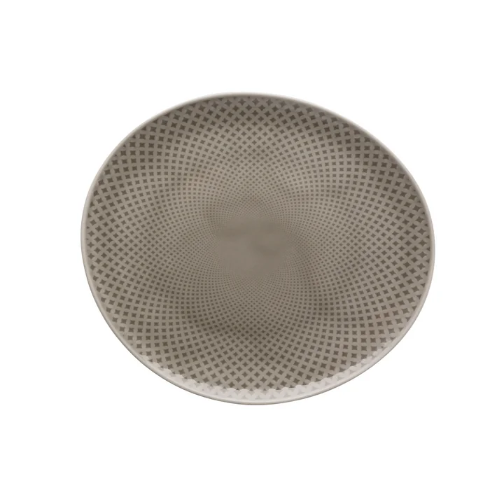 Junto bord Ø 22 cm plat, pearl grey van Rosenthal