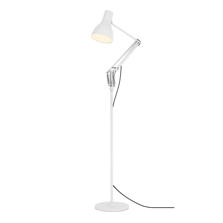 Type 75 Vloerlamp, alpine white door Anglepoise