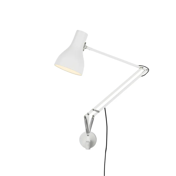 Type 75 Wandlamp met wandhouder, alpine white van Anglepoise