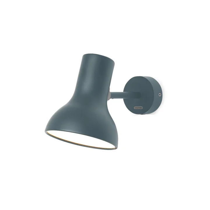 Type 75 Mini Wandlamp, light slate grey by Anglepoise