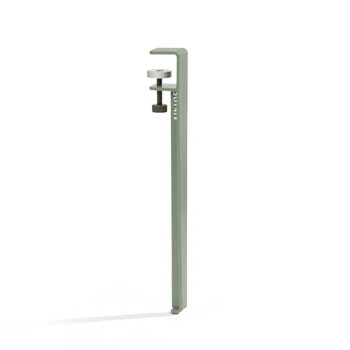 De salontafel en bankpoot H 43 cm, eucalyptusgrijs van TipToe