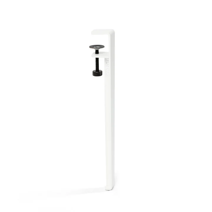 De salontafel en bankpoot H 43 cm, wolkenwit van TipToe