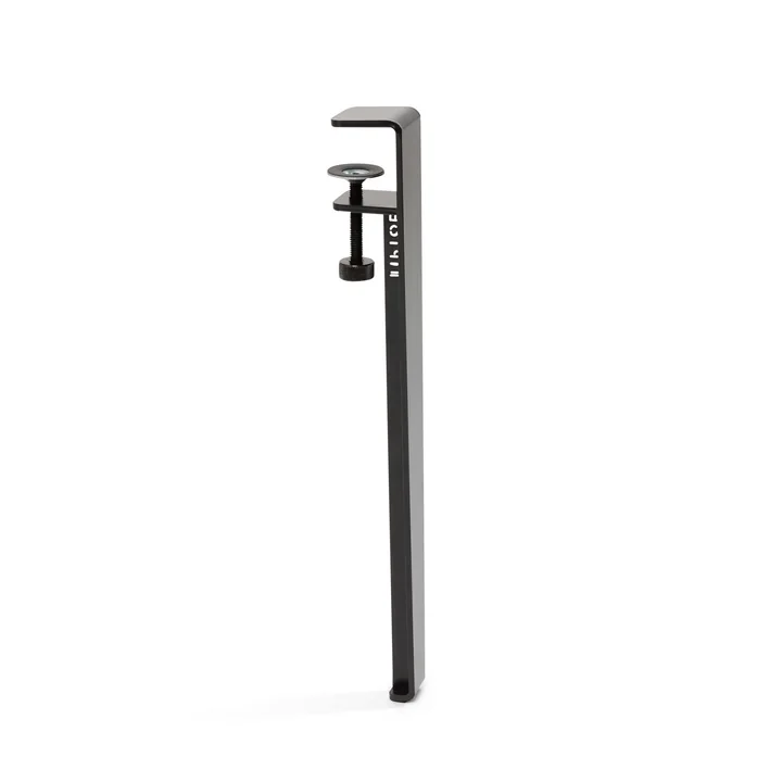 De salontafel en bankpoot H 43 cm, grafiet zwart van TipToe