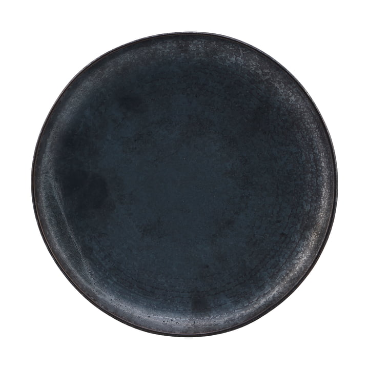 Bord Pion, Ø 28,5 cm, zwart / bruin van House Doctor