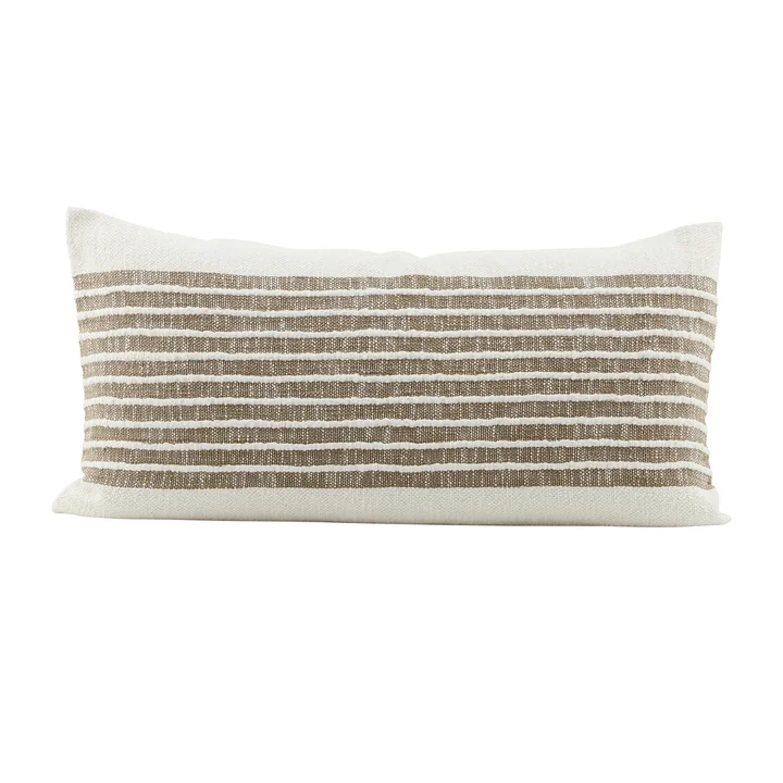 De Yarn kussensloop, mosterdgeel van House Doctor