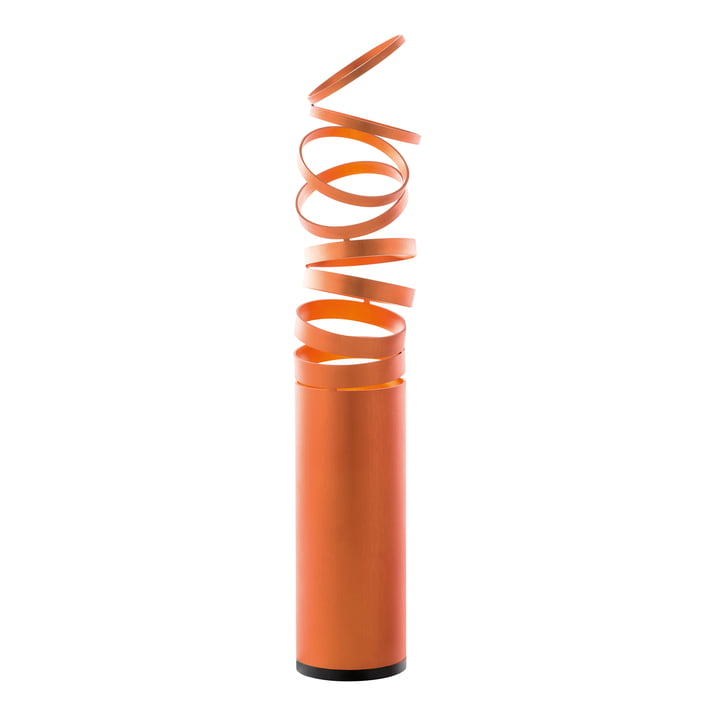 Decomposé tafellamp van Artemide in oranje