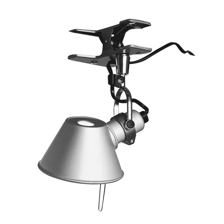 Tolomeo Micro Pinza klemlamp van Artemide in aluminium