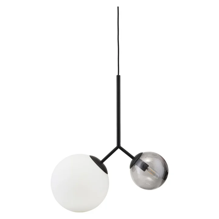 Twice hanglamp, wit / zwart van House Doctor