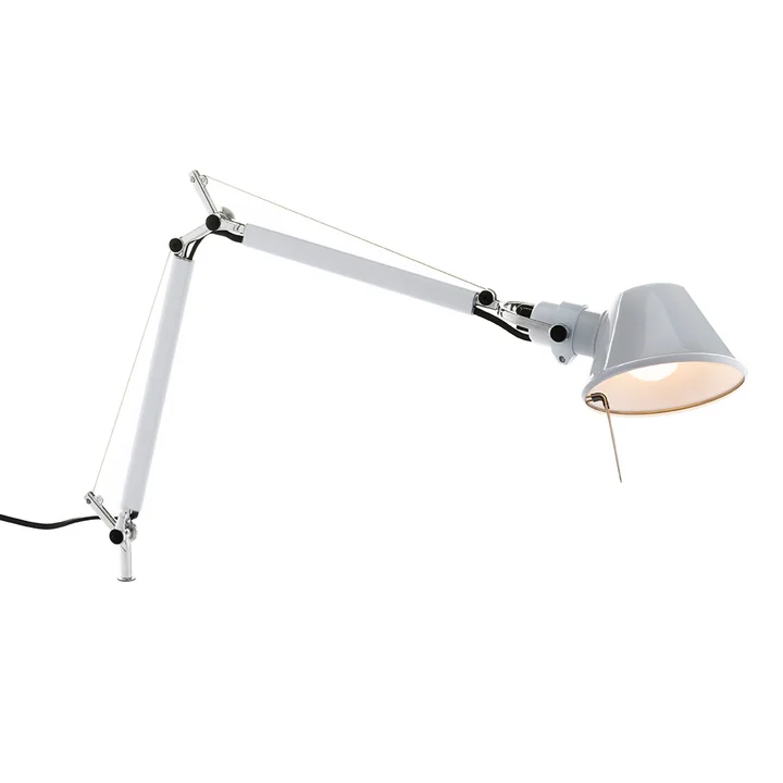 Tolomeo Micro Body Artemide Wandlamp uit in glanzend wit