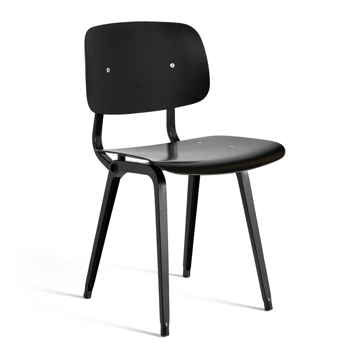 De Revolt Chair, zwart / zwart van HAY