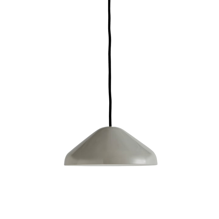 De Pao Steel hanglamp, Ø 23 x H 10 cm, stoer grijs van Hay