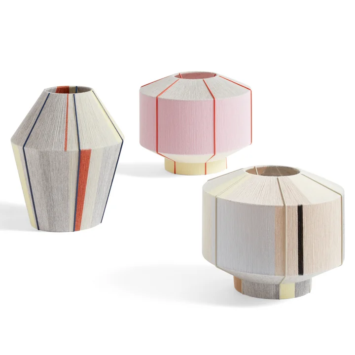 De Bonbon lampenkappen van HAY in hun verschillende designs
