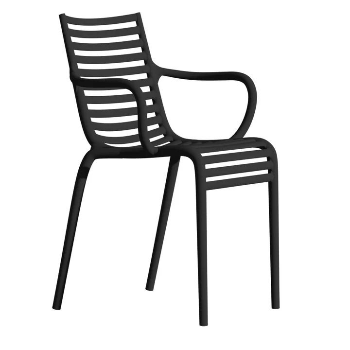 PIP-e Fauteuil, donkergrijs van Driade