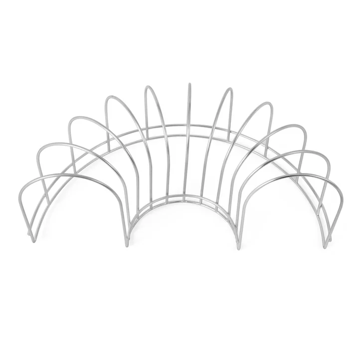 Het afdruiprek, zilverkleurig door OYOY