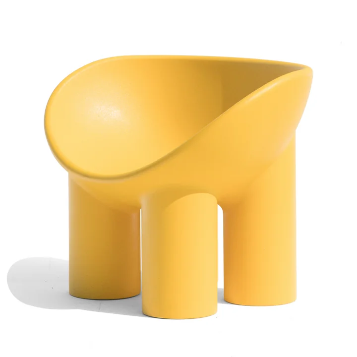 Roly Poly Fauteuil, oker van Driade