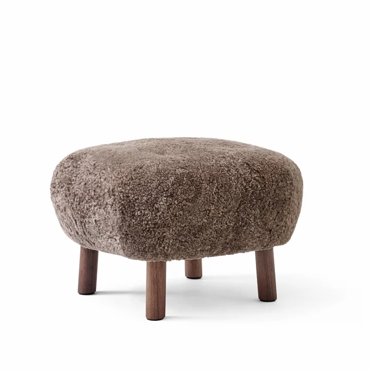 De Pouf ATD1, Sheep Sahara / Walnoot van & tradition