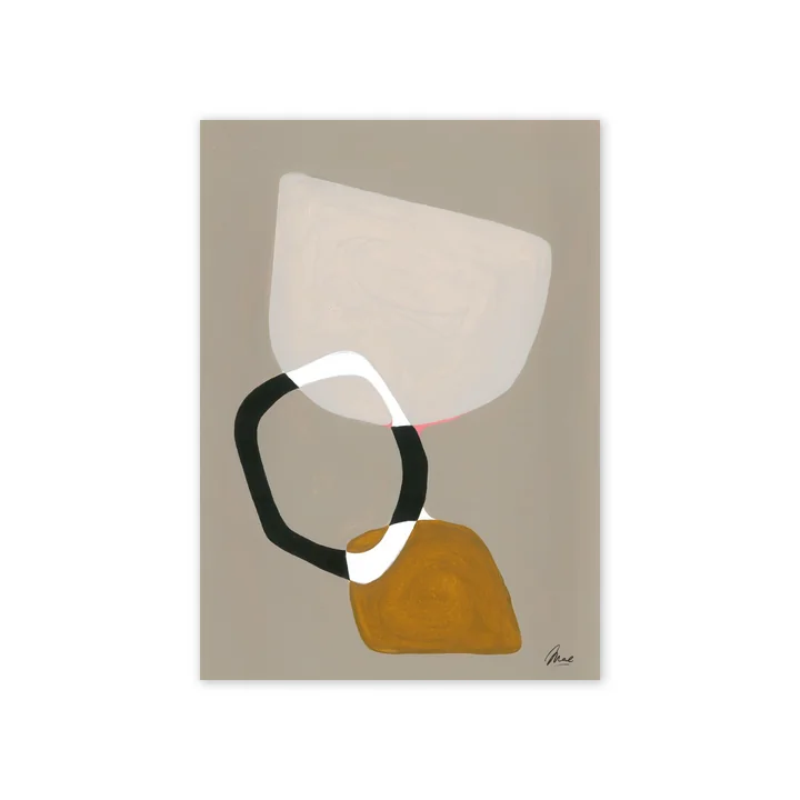 De Composition 03 poster, 50 x 70 cm van Paper Collective