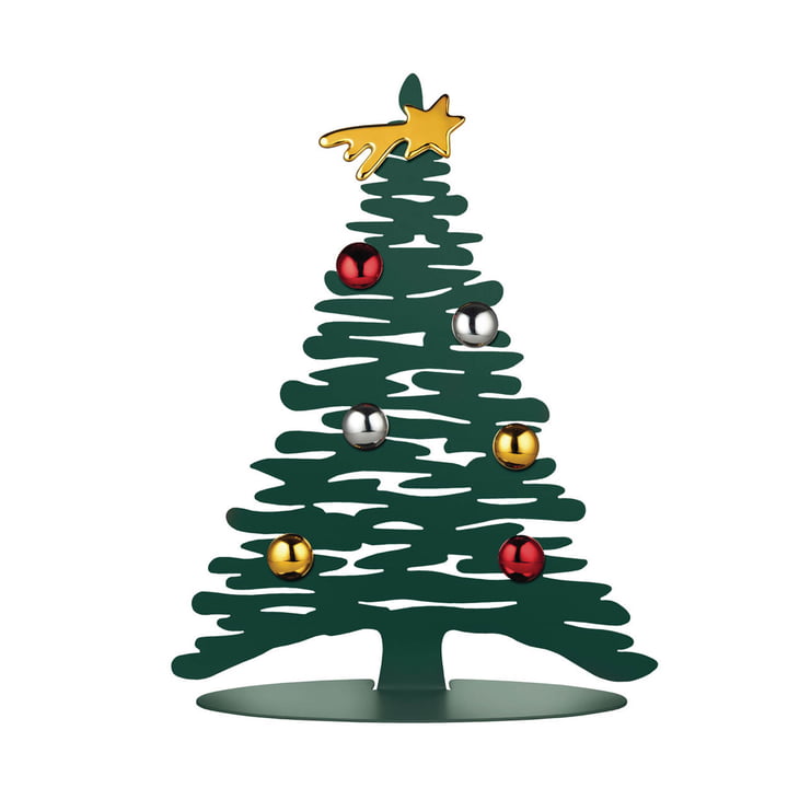 De Bark for Christmas H 30 cm, groen van Alessi