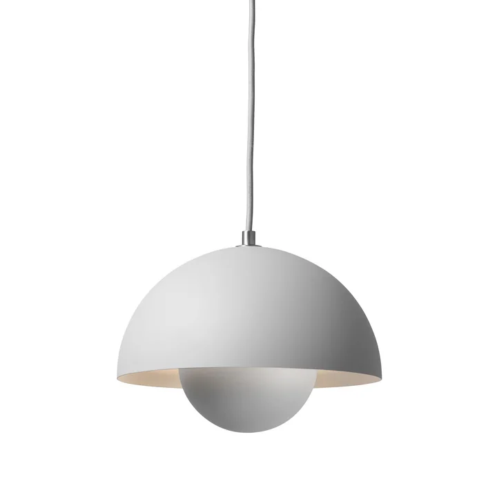 FlowerPot VP1 De hanglamp van & Tradition , lichtgrijs mat