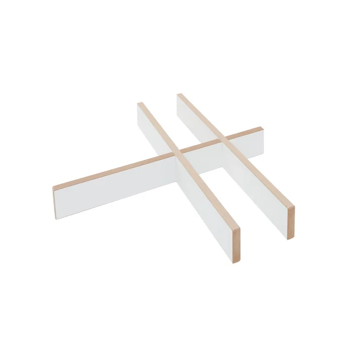 Lade-inzetstuk voor vrachtrolcontainer, wit van Tojo