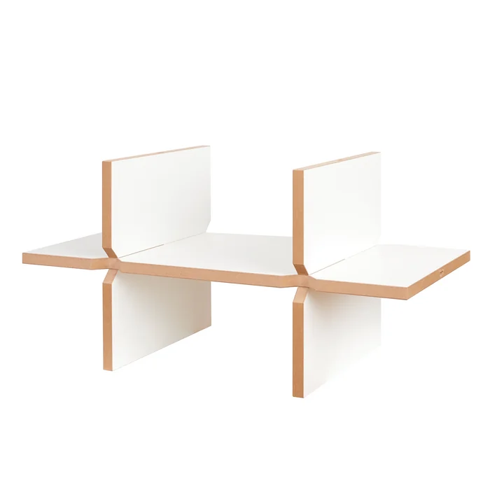 solo Plank systeem module 1, wit van Tojo