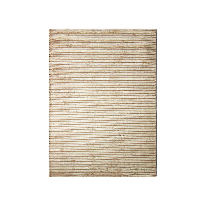 Het Houkime tapijt 170 x 240 cm, beige van Audo