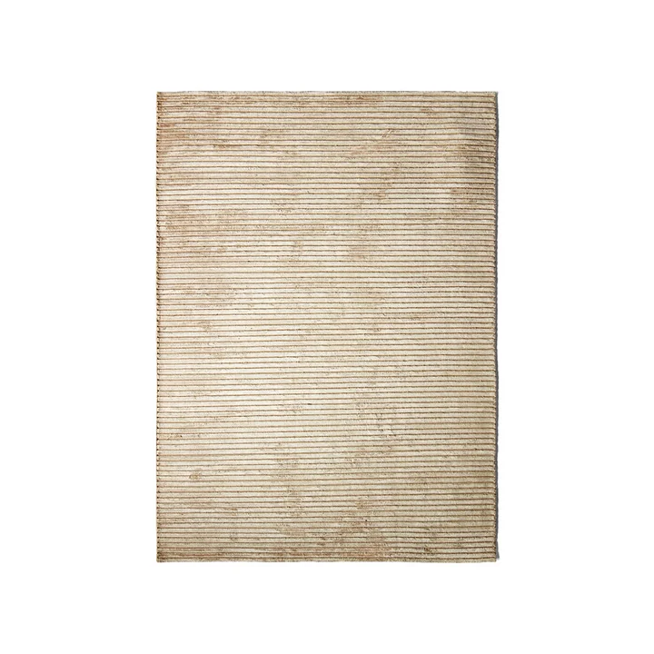 Het Houkime tapijt 170 x 240 cm, beige van Audo