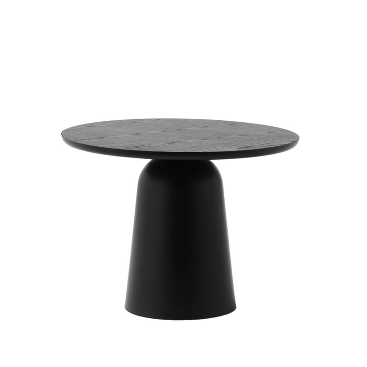 De Turn salontafel Ø 55 cm, zwart van Normann Copenhagen