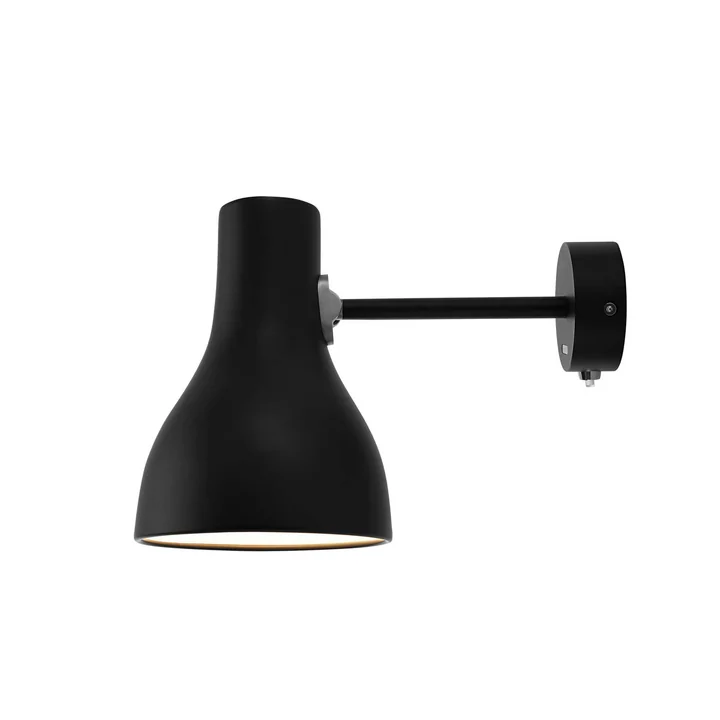 Type 75 Wandlamp van Anglepoise in Jet Black
