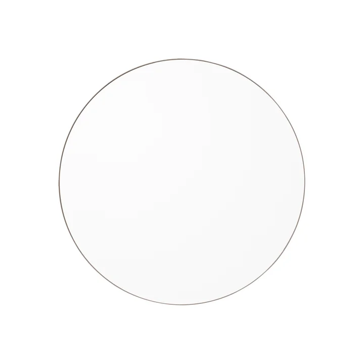 De Circum wandspiegel medium, Ø 90 cm, helder / taupe van AYTM