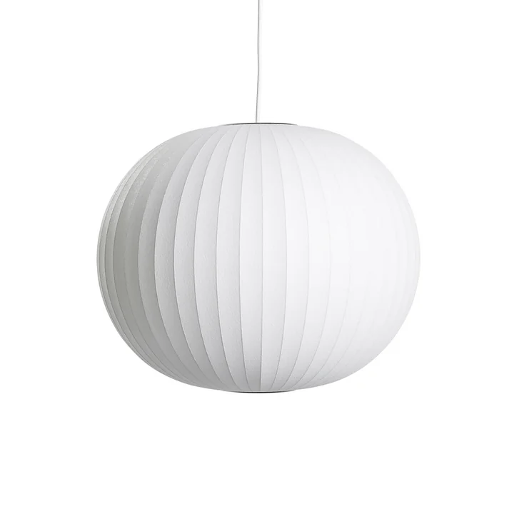 Nelson Ball Bubble hanglamp M, Ø 4 8. 5 x H 3 9. 5 cm, gebroken wit door HAY.