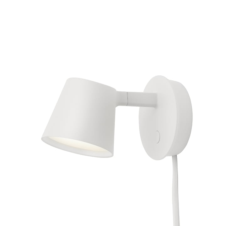 De Tip wandlamp van Muuto in wit