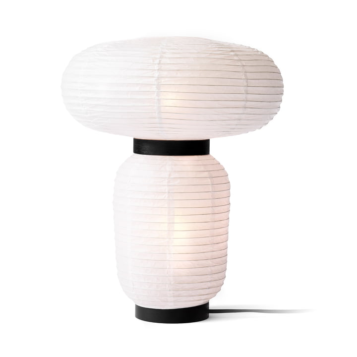 & tradition - Formakami JH18 tafellamp, Ø 38 x H 50 cm in ivoor/zwart