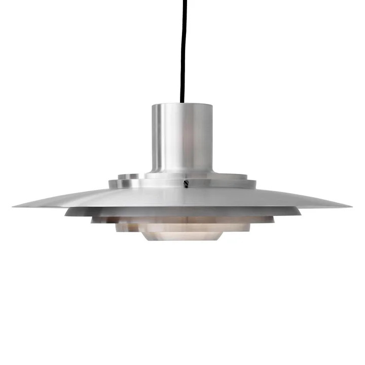 P376 Hanglamp, KF2 in aluminium van & tradition